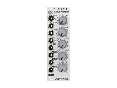 Doepfer A-123-2 6/12/18/24dB Highpass