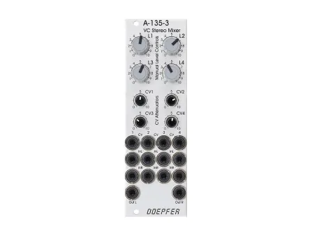 Doepfer A-135-3 VC Stereo Mixer