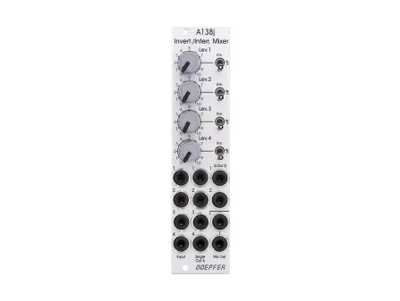 Doepfer A-138j Inverting/Interrupting Mixer