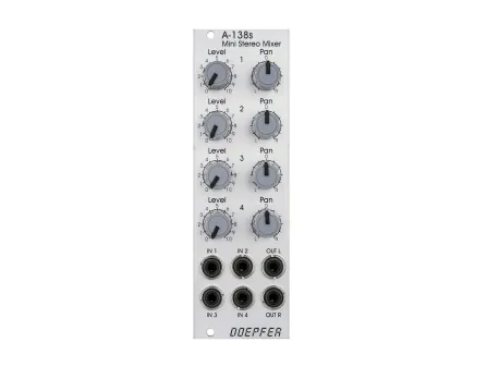 Doepfer A-138s Mini Stereo Mixer
