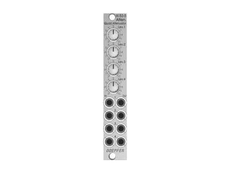 Doepfer A-183-5 Quad Attenuator