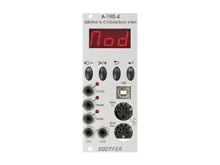 A-190-4 USB/MIDI-to-CV/Gate Interface
