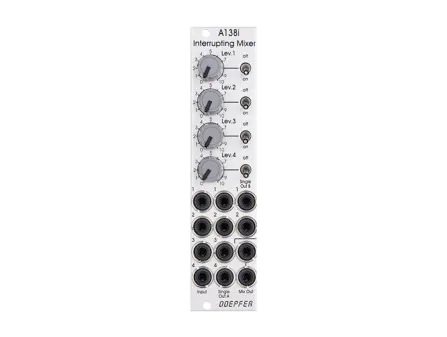 Doepfer A-138i Interrupting Mixer - Slim Line