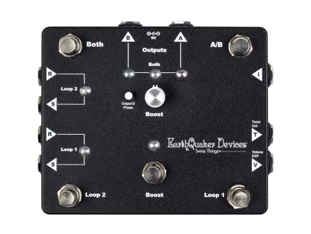 EarthQuaker Devices Swiss Things Pedal Router EarthQuaker Devices Swiss Things Pedal Router