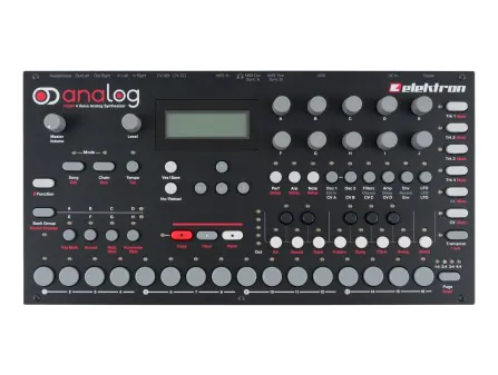 Analog Four MK1 Desktop Analog Synthesizer + Groovebox