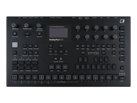 Elektron Analog Four MKII 4 Voice Tabletop Synthesizer (Black) [USED]