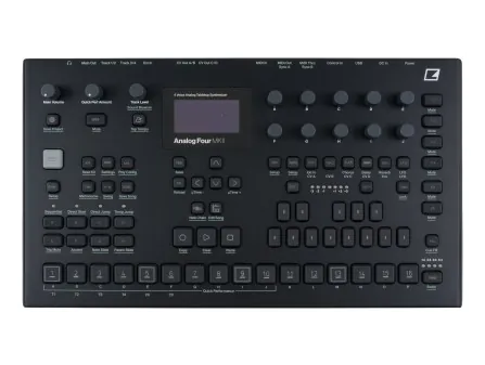 Elektron Analog Four MKII Synthesizer + Groovebox (Black) [USED]