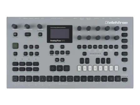 Elektron Analog Four MKII Synthesizer + Groovebox (Gray) [USED]