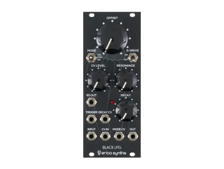Erica Synths Black LPG Low Pass Gate [USED]