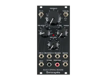 Black Spring Reverb Eurorack Spring Reverb Black Spring Reverb Eurorack Spring Reverb