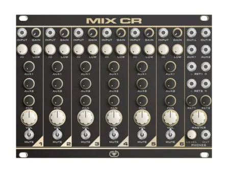 Feedback Modules MIX CR 6-Channel Stereo Mixer Feedback Modules MIX CR 6-Channel Stereo Mixer