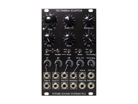 FSS Timbral Sculptor Filter + Waveshaper + VCA