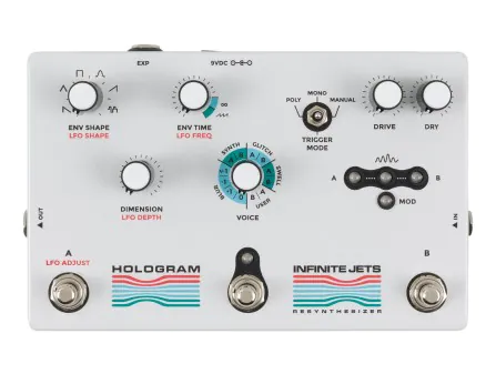 Hologram Infinite Jets Resynthesizer Pedal [USED]