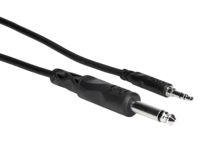 Hosa CMP-100 1/4" TS to 3.5mm TRS Cable Hosa CMP-100 1/4" TS to 3.5mm TRS Cable