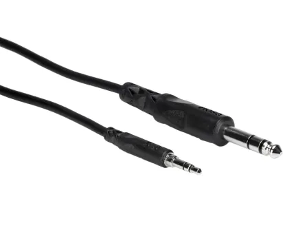 Hosa CMS-100 3.5mm TRS to 1/4" TRS Cable Hosa CMS-100 3.5mm TRS to 1/4" TRS Cable