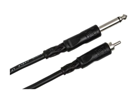 Hosa CPR-100 1/4" TS to RCA Cable Hosa CPR-100 1/4" TS to RCA Cable