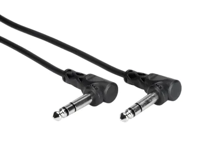 Hosa CSS-100RR Right-Angle 1/4" TRS Cable