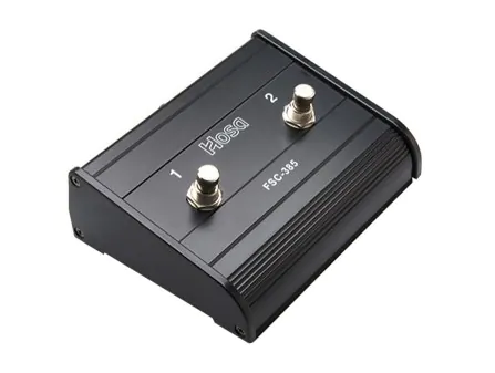 FSC-385 Guitar Style Dual Latching Footswitch FSC-385 Guitar Style Dual Latching Footswitch