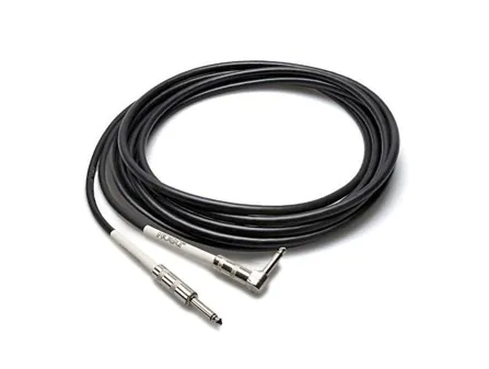 Hosa GTR-200R Straight to Angled Guitar Cable Hosa GTR-200R Straight to Angled Guitar Cable