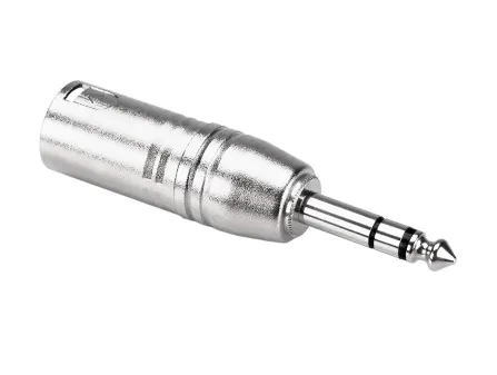Hosa GXP-246 XLR3M to 1/4" TRS Adapter