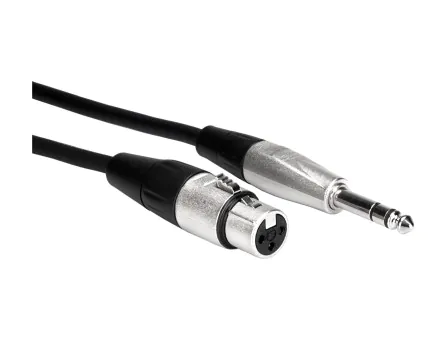 Hosa HXS-000 REAN XLR-F to 1/4" TRS Cable