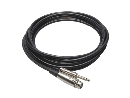 Hosa MCH-105 XLRF to 1/4" TS Mic Cable - 5FT Hosa MCH-105 XLRF to 1/4" TS Mic Cable - 5FT
