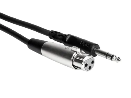 Hosa STX-100F XLRF to 1/4" TRS Cable