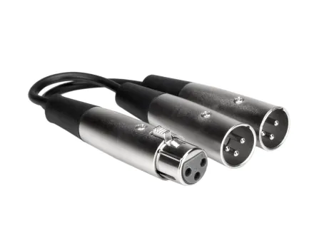 Hosa YXM-100 XLRF to Dual XLRM Cable Hosa YXM-100 XLRF to Dual XLRM Cable