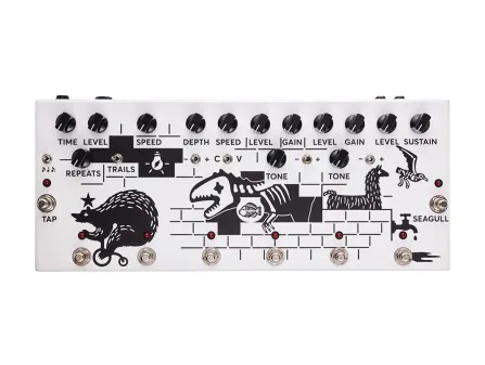 JAM Pedals Pink Flow Multi-Effect JAM Pedals Pink Flow Multi-Effect