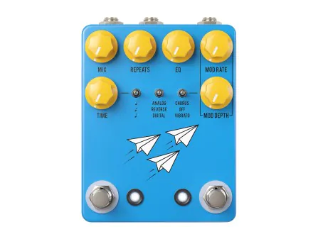 JHS Flight Delay Digital Delay Pedal (Blue)