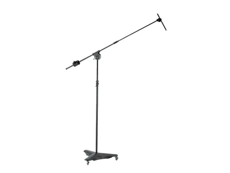 K&M 21430 Overhead Microphone Stand (Black)
