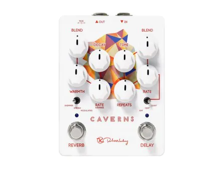 Caverns V2 Delay + Reverb Pedal