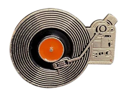 Khonka Klub Record Player Pin Khonka Klub Record Player Pin