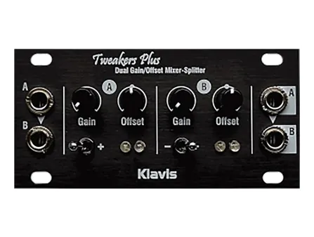 Klavis Tweakers Plus (Black) Dual CV Processor Klavis Tweakers Plus (Black) Dual CV Processor
