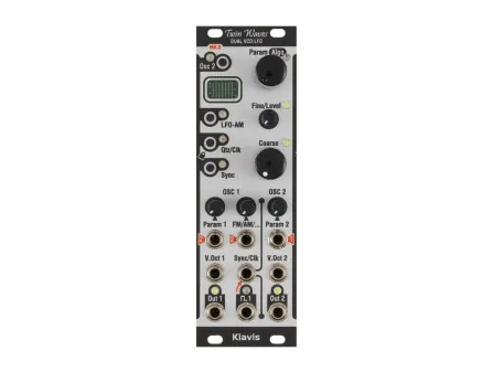Twin Waves MkII Dual Digital Oscillator (Silver) Twin Waves MkII Dual Digital Oscillator (Silver)