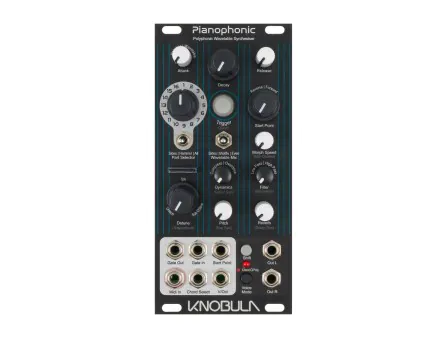 Pianophonic 8-Voice Multi-Oscillator Wavetable Synthesizer