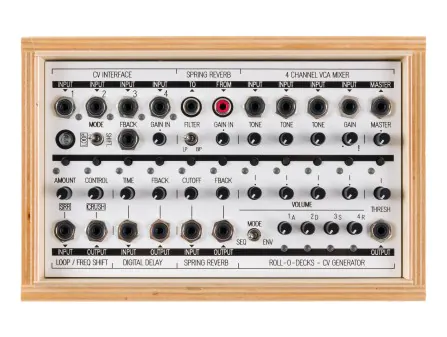 Field Kit FX is the perfect companion for Koma Elektronik's Field Kit electroacoustic workstation.