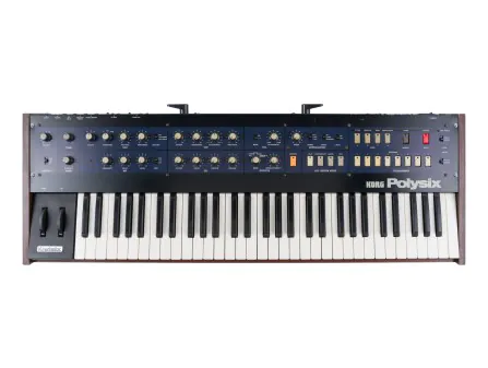 Korg Polysix Analog Keyboard Synthesizer (w/ Kiwisix MIDI Modification) [VINTAGE]