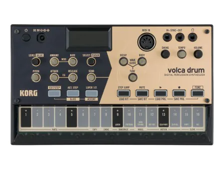 Volca Drum Physical Modeling Drum Machine
