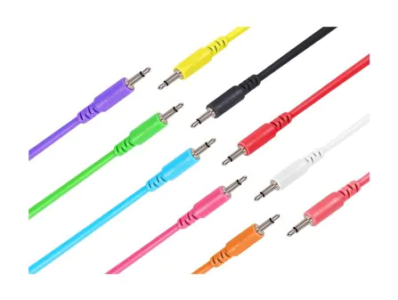 LMNTL 3.5mm Multi-Color Patch Cable 10-Pack LMNTL 3.5mm Multi-Color Patch Cable 10-Pack