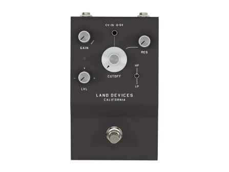 Land Devices Moonbow HPF/LPF + Overdrive Pedal