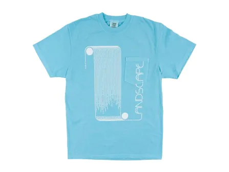 Landscape Blue Pocket T-Shirt