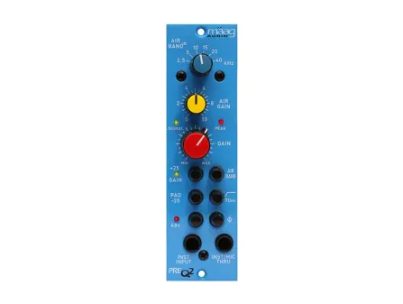 Maag Audio PREQ2-500 500 Series Preamp + EQ Maag Audio PREQ2-500 500 Series Preamp + EQ