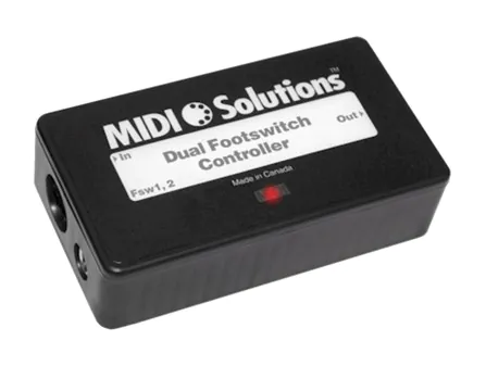MIDI Solutions Dual Footswitch Controller MIDI Solutions Dual Footswitch Controller