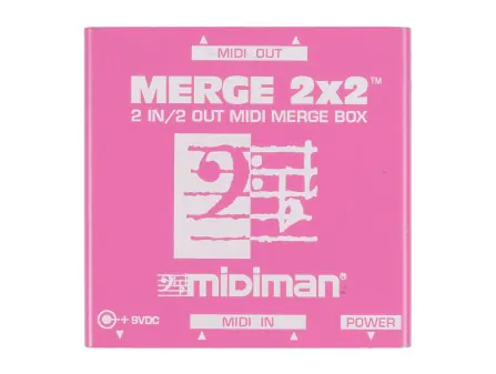 MIDIman Merge 2x2 MIDI Merge Box [VINTAGE]