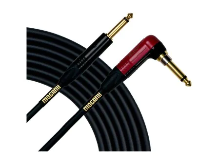 Mogami Gold Straight-Silent Angled 1/4" Cable Mogami Gold Straight-Silent Angled 1/4" Cable