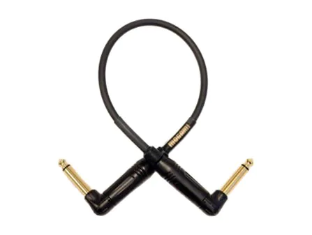 Mogami Gold Right Angle Pedal Patch Cable Mogami Gold Right Angle Pedal Patch Cable
