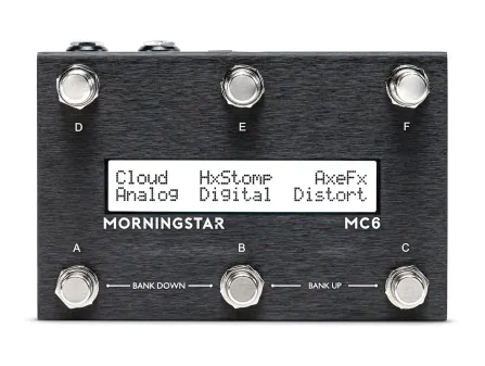 Morningstar MC6 MkII Pedalboard MIDI Controller
