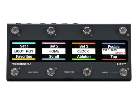 Morningstar MC8 Pro MIDI Foot Controller