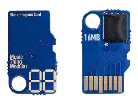 Music Thing Modular 16MB Blank Program Cards (2)